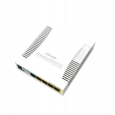 MikroTik RouterBOARD RB260GSP prepínač 6 portov spravovaný