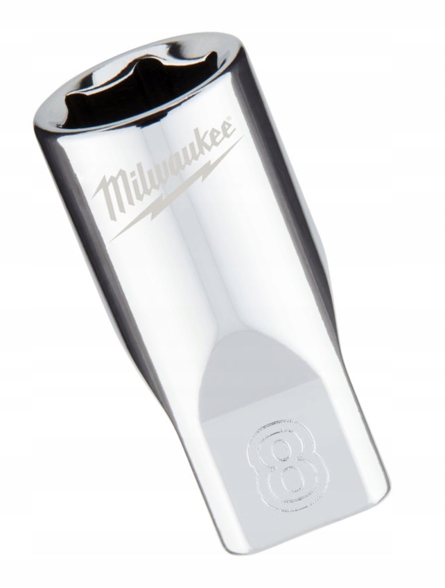 

Milwaukee Nasadka 1/4" Krótka 8mm Chr 6-kat