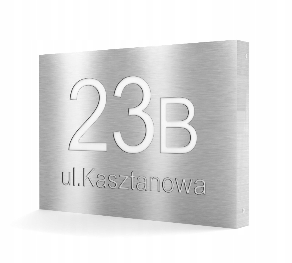 Podświetlany numer domu tablica adresowa LED 30x20 EAN (GTIN) 5904689754337