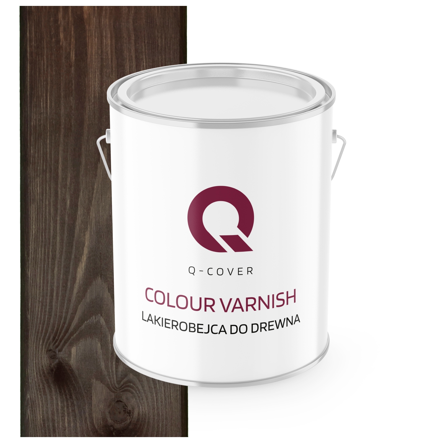 Dekorativní Pryskyřičný Lak Vnější Palisandr Satén Účinný 2,5 L