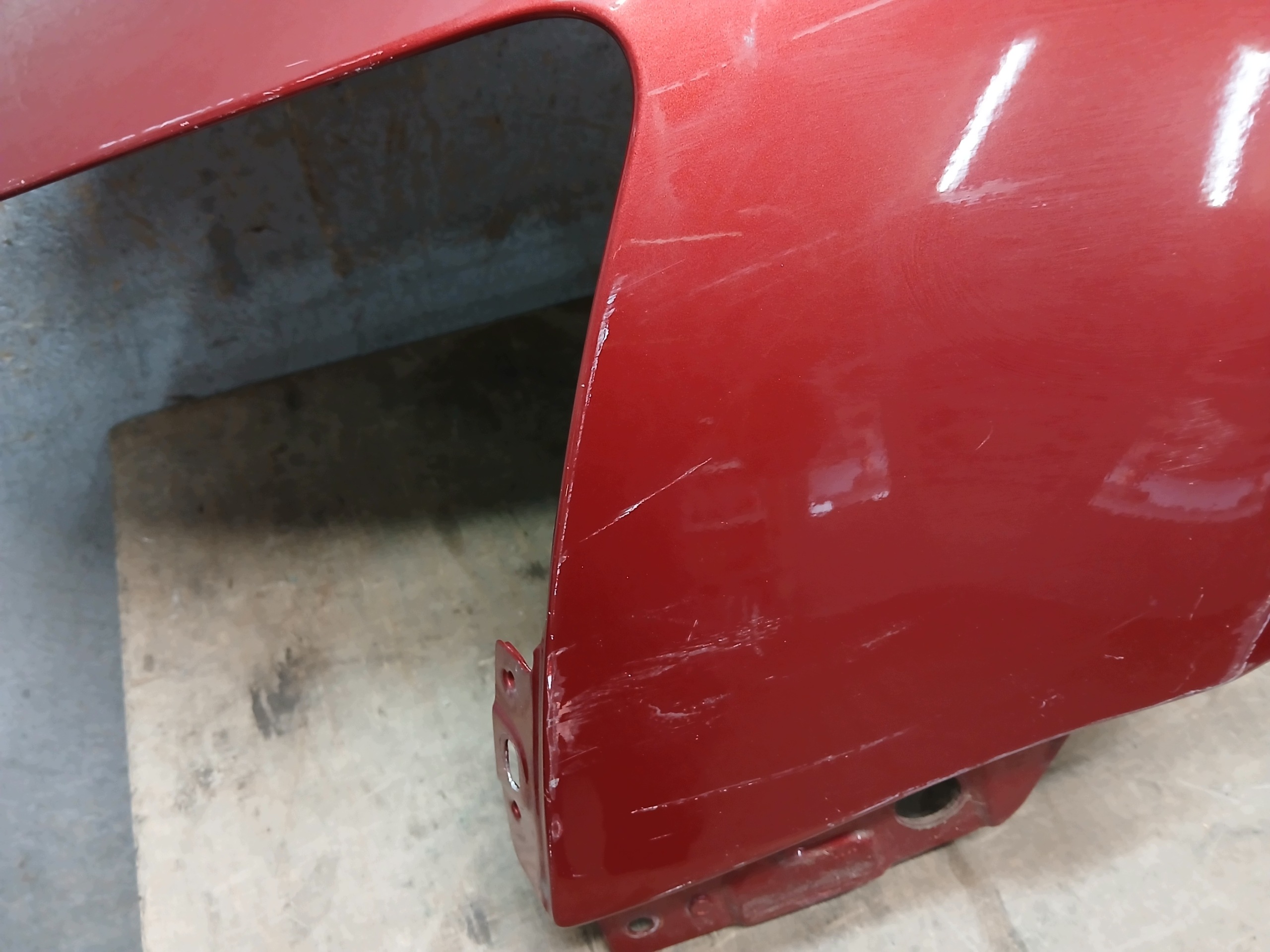 fender front left AUDI A6 C6 4F LIFT 07