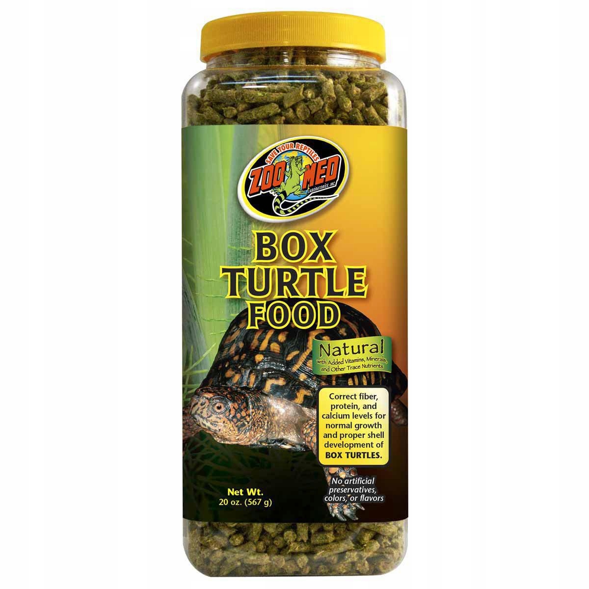 Levně Zoo Med Natural Box Turtle Food 567 G (Krmivo pro suchozemské želvy 567 g)