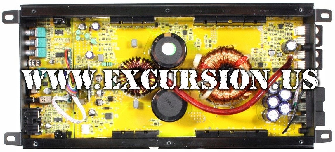 Excursion HXA-2K WZMACNIACZ 1 Kanałowy MONOBLOK 400/800/1200W RMS Hi-Input Marka Excursion