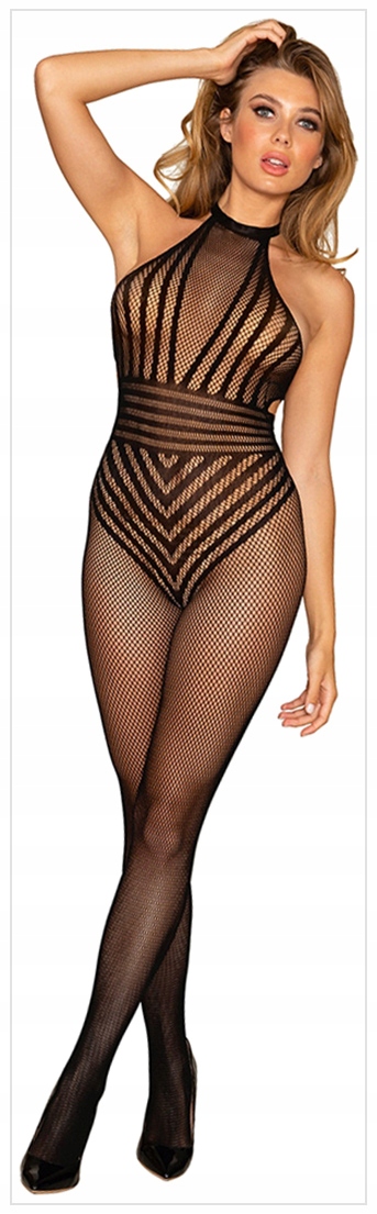 0402-OS-BLK 272 FISHNET BODYSTOCKING TEDDY BLACK O/S DREAMGIRL BLACK O/S 27  14872750543