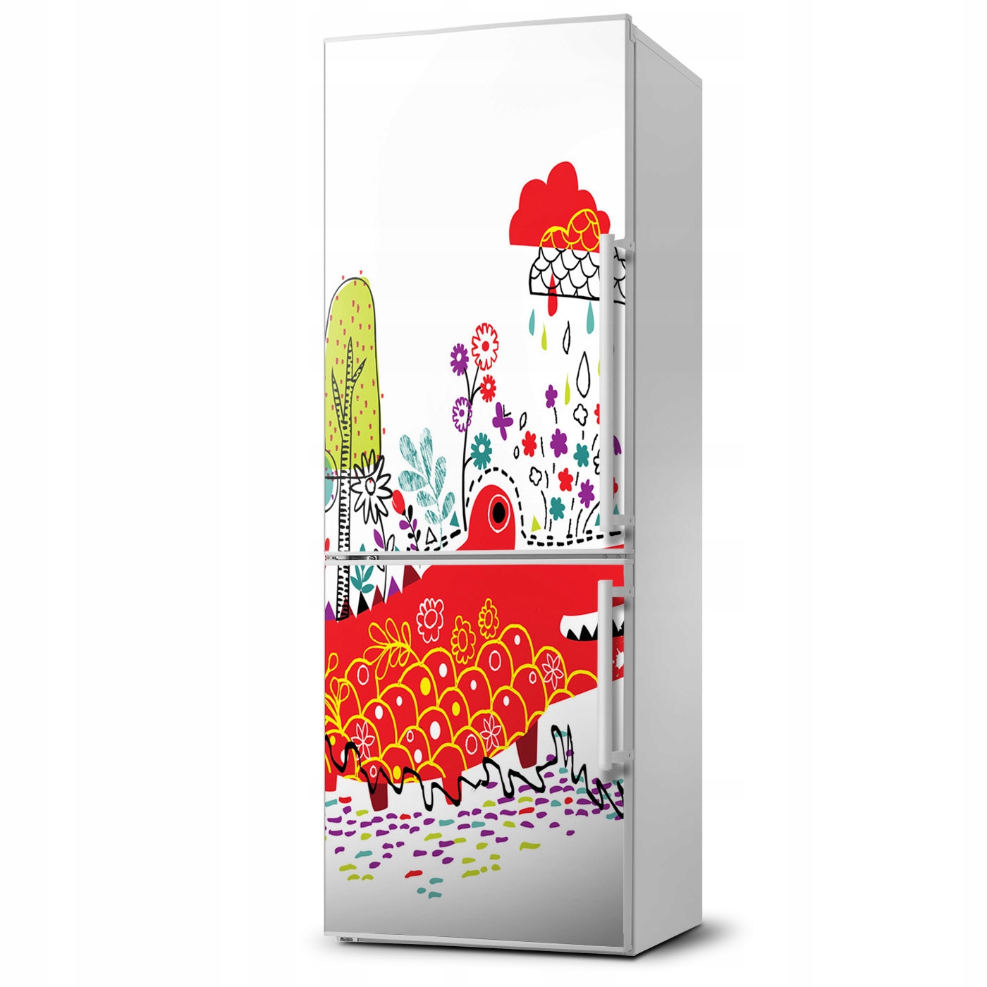 

Naklejka Magnes na lodówkę Krokodyl 60x180