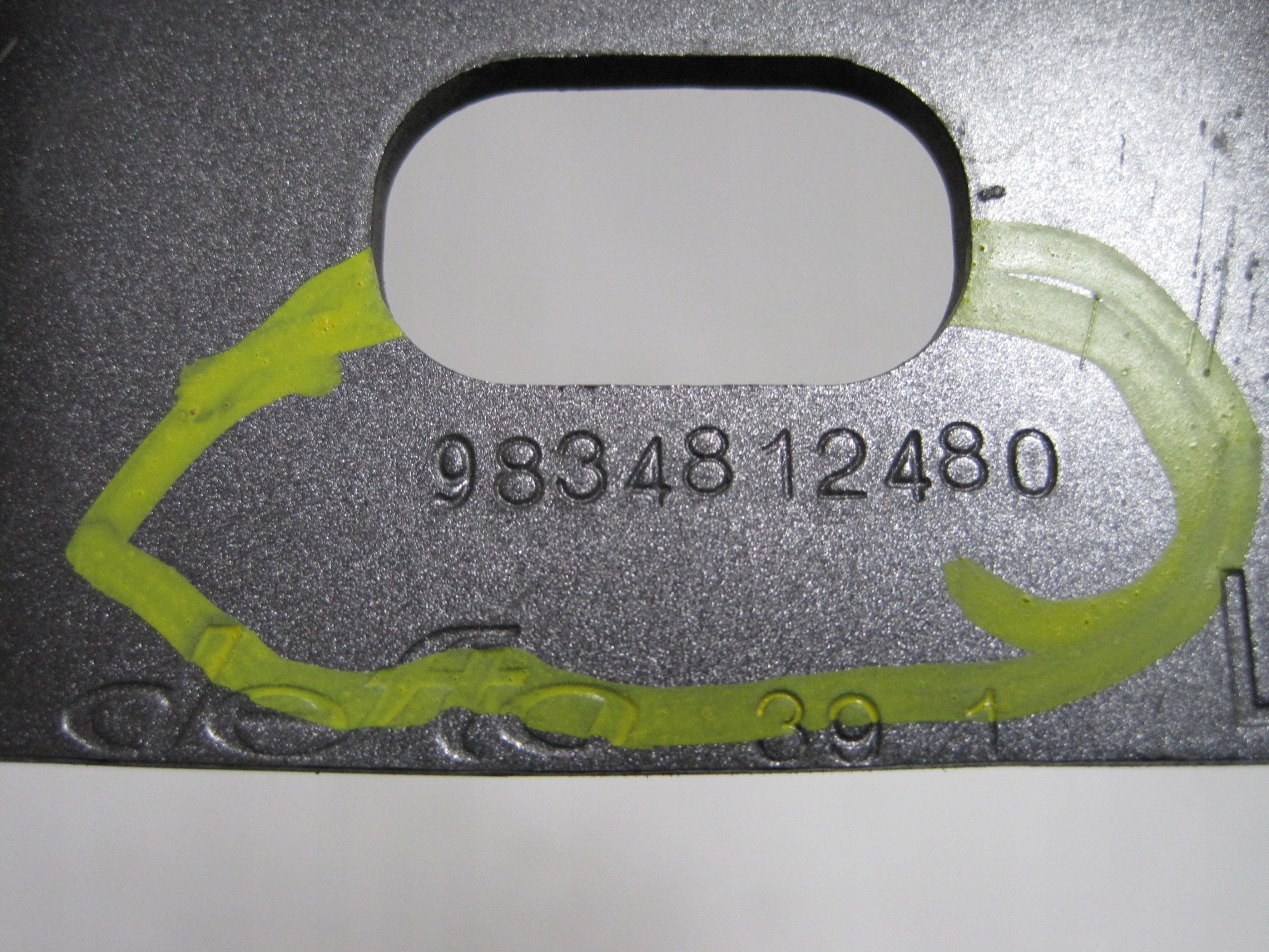 hinge bonnets OPEL MOKKA B 9834812480 9834812380