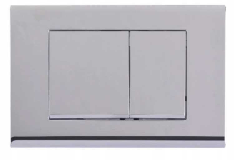 Splachovací tlačítko pro Wc stojan Jomo Werit JomoTech, lesklý chrom