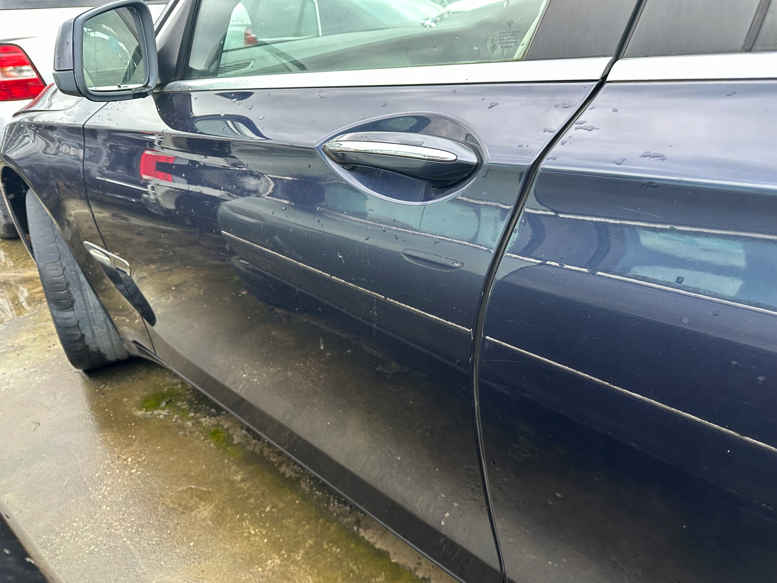 DRZWI LEWY PRZÓD GOŁY PŁAT BMW 7 F01 TOLEDOBLAU LUBELSKIE