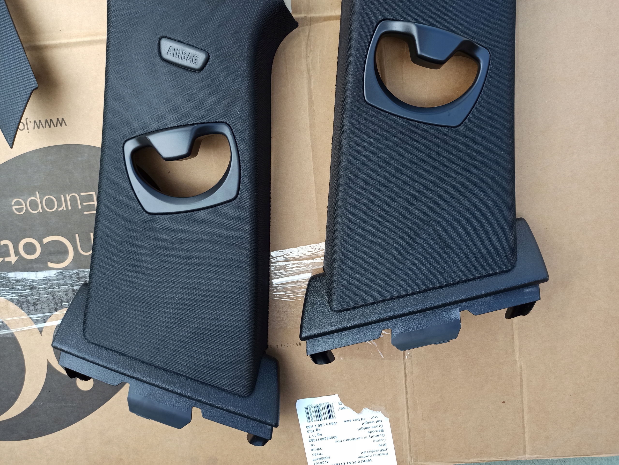 CIELO INTERNO BMW F36 nero m-packet 19r
