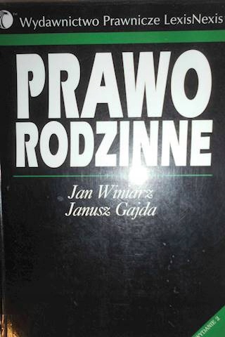 Prawo rodzinne - Jan Winiarz