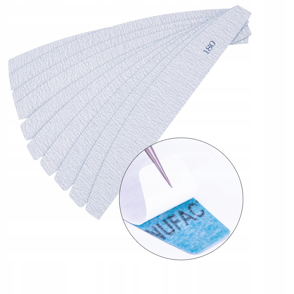 

Nakładki Ścierne Pilnik Metalowy Łódka 180/180 x10