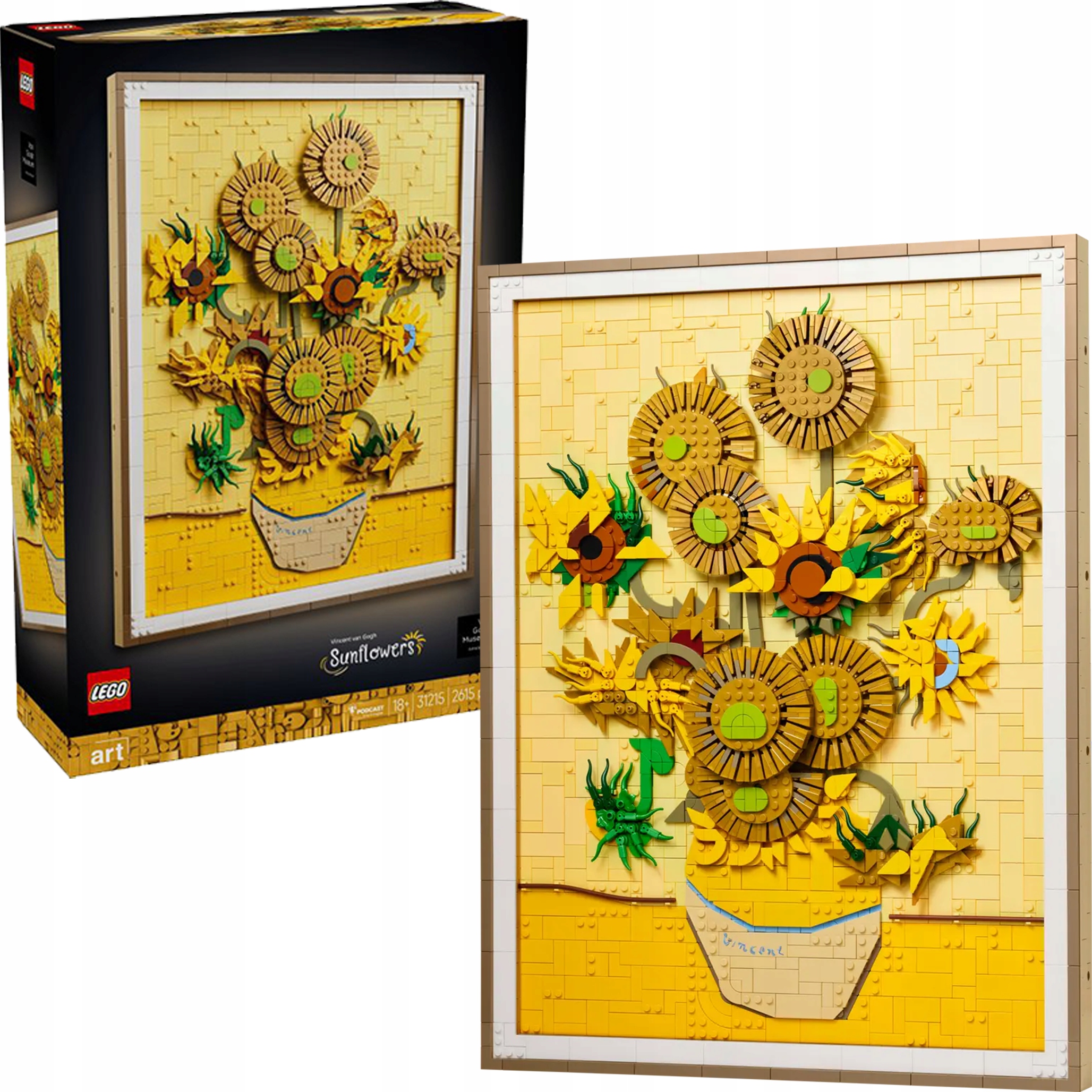 Lego Art – „Slunečnice“ Vincenta Van Gogha – 31215