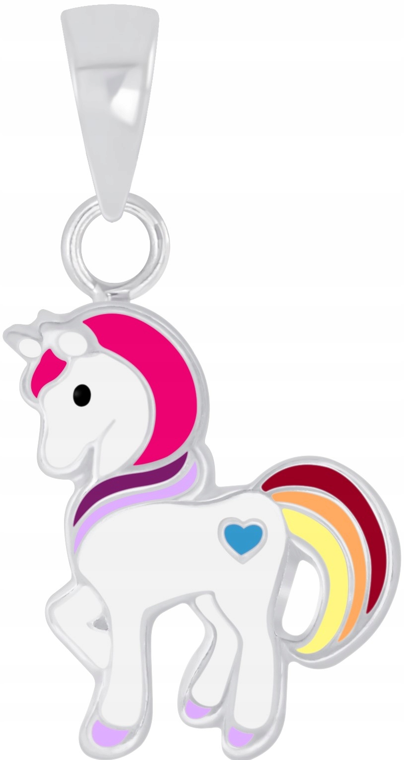 

Zawieszka Wisiorek Jednorożec Srebrna Dla Dzieci