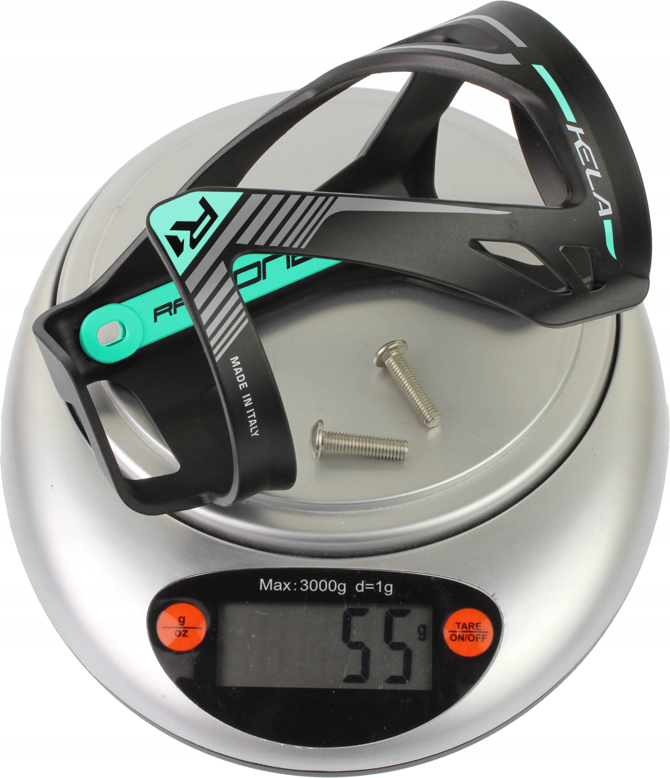 KOSZYK BIDONU UCHWYT RACEONE KELA BLACK CELESTE Marka RaceOne