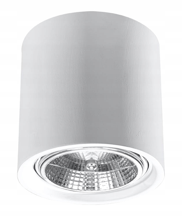 Keramické bodové svítidlo Sollux Kalu SL.0841, bílé, GU10, 40W