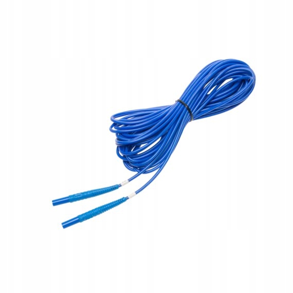 SONEL Przewód 10 m niebieski 1 kV U1 (wtyki bananowe)