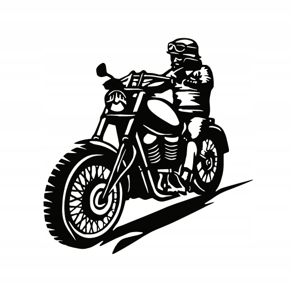 nástěnná dekorace Obrazový vzor Motorista