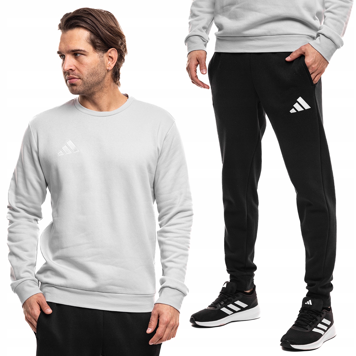Teplákovka Pánský komplet adidas Entrada 26 Sportovní set Mikina Kalhoty vel L