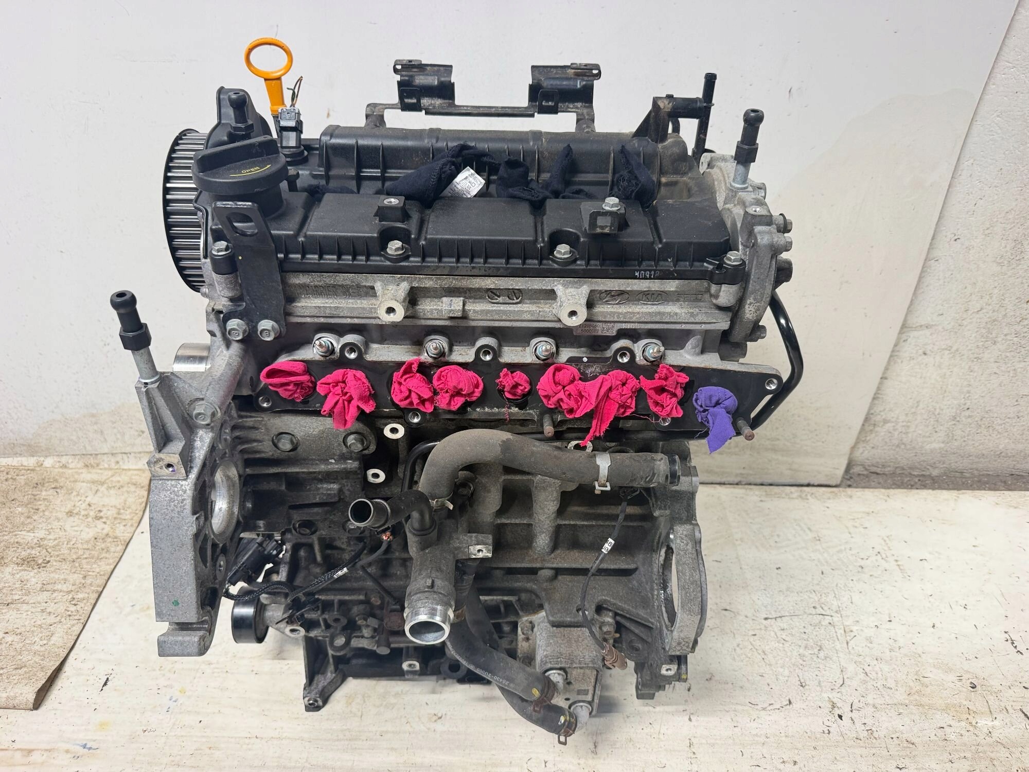 engine KIA SPORTAGE IV 1.6 CRDI D4FE 117 TYS KM 2019-2025 pillar unprotected