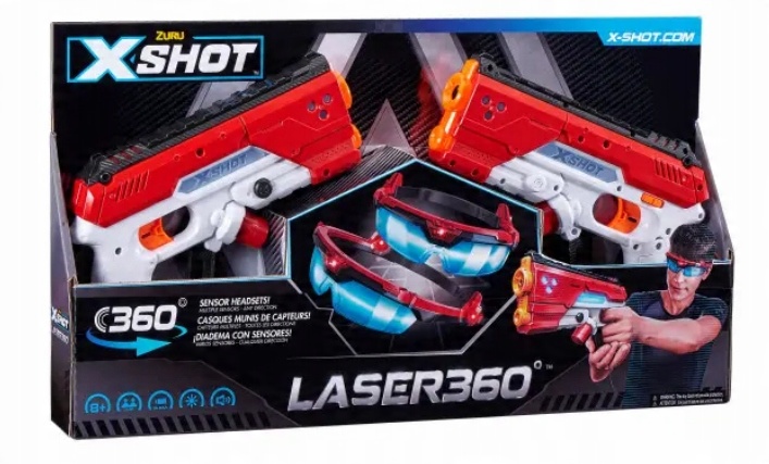 

Zuru X-shot Laser 360° Blaster Zestaw 2 Pistoletów