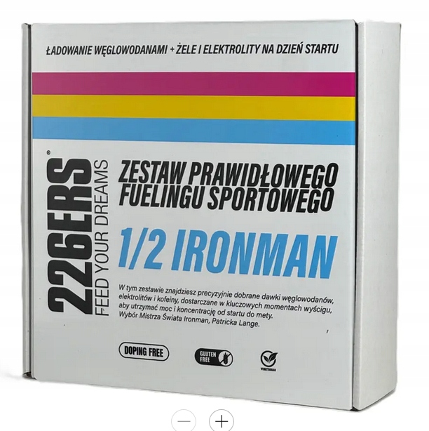 226ERS Fuelingová sada Strategie výživy pro triatlon 1/2 Ironman 14 kusů