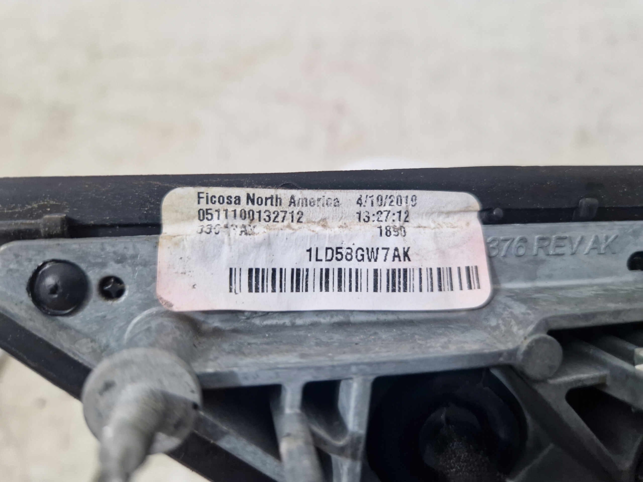 DODGE CHARGER 2019 - mirror right front front 5 PIN