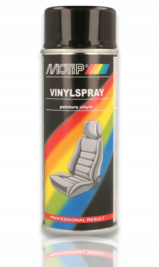 Motip Spray Do Malowania Skóry Vinyl Winylu Czarny