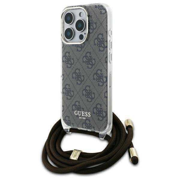 Guess Guhcp16Xhc4Sew pouzdro pro iPhone 16 Pro Max Hnědá/brown Hardcase