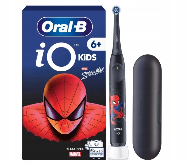Szczoteczka elektryczna dla dziecka z etui Oral-B iO Kids Marvel Spiderman