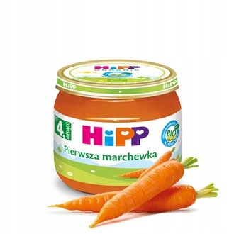 Hipp первая морковь через 4 месяца 80 г