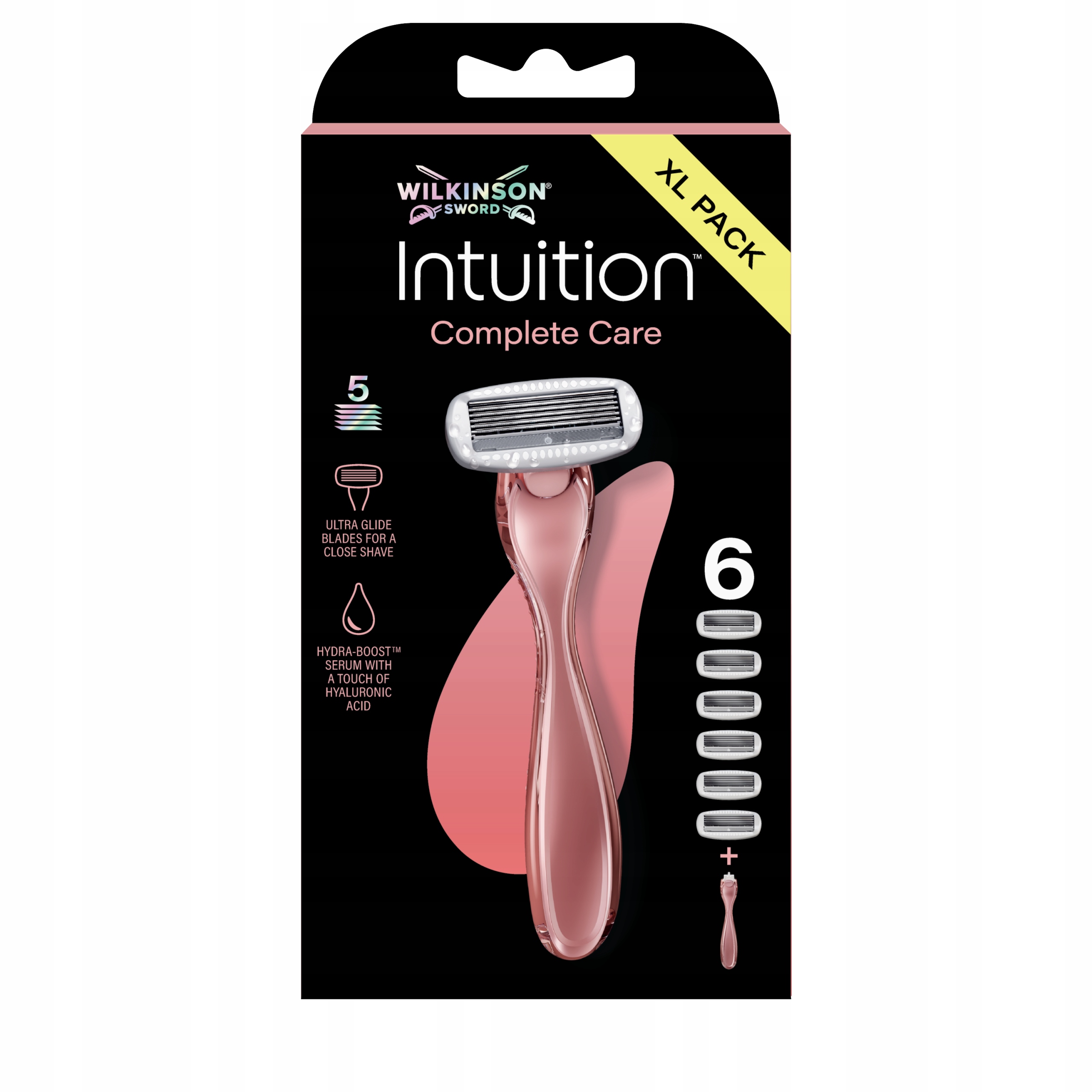 Wilkinson Sword Intuition Complete Care, maszynka do golenia + 6 wkładów