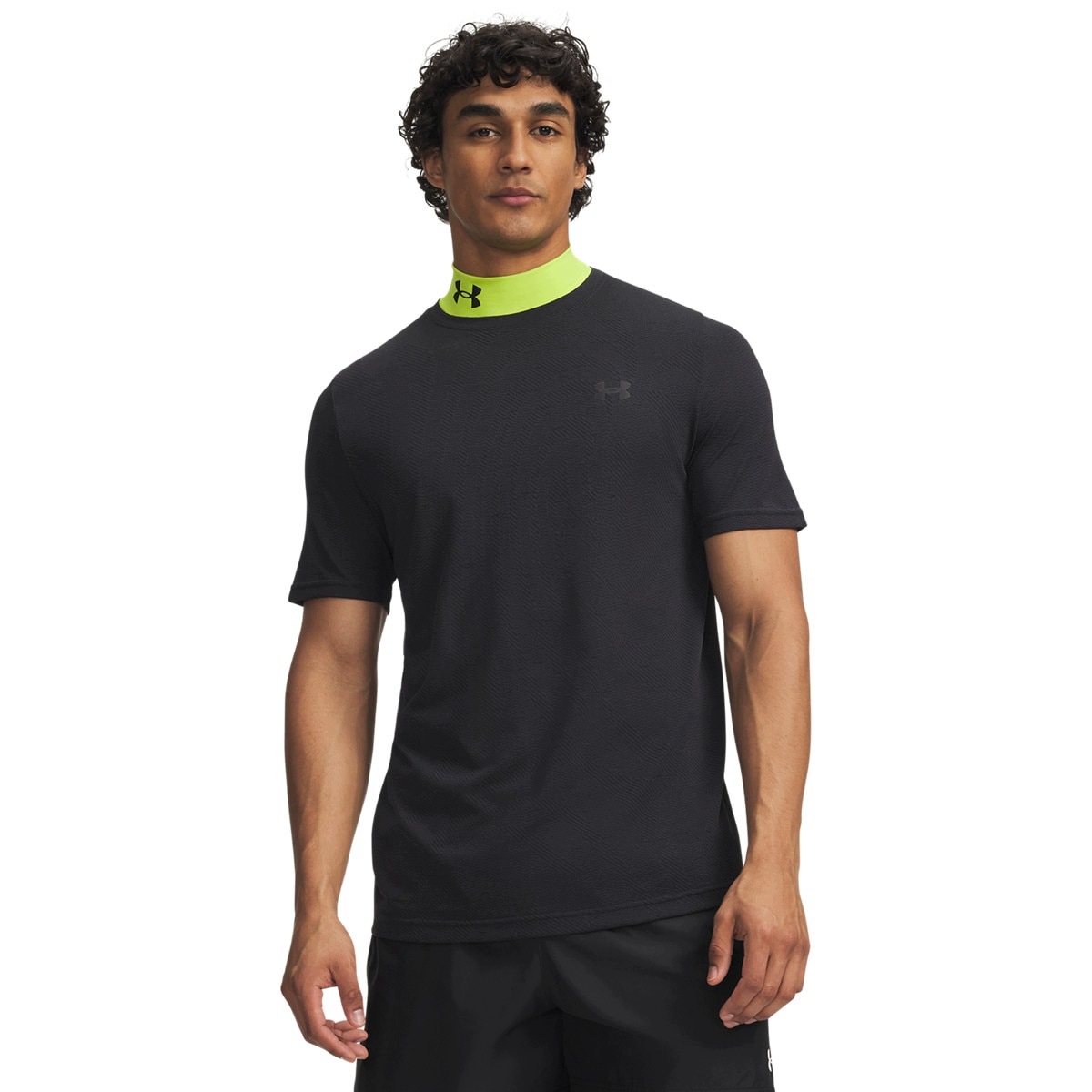 Męska koszulka treningowa Under Armour Vanish Seamless Novelty Ss Czarny L
