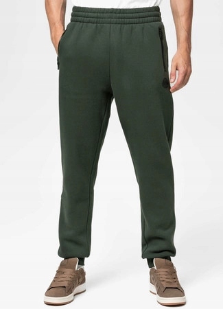 Pánské teplákové kalhoty Pit Bull West Coast Hatton Olivové Sportovní L