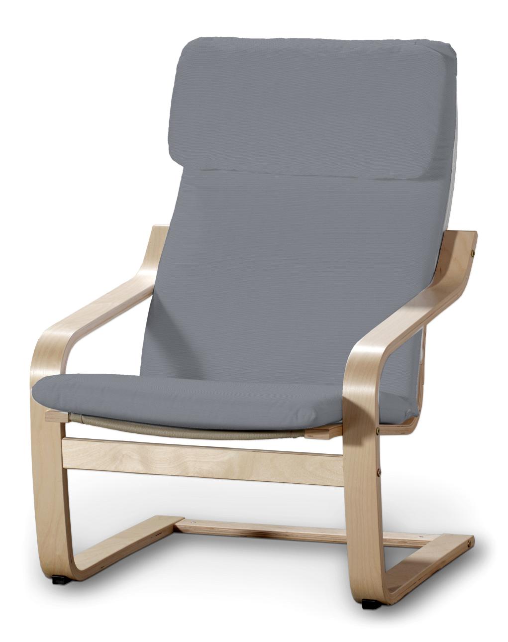 Dekoria Polštář na křeslo Poäng Ikea šedý