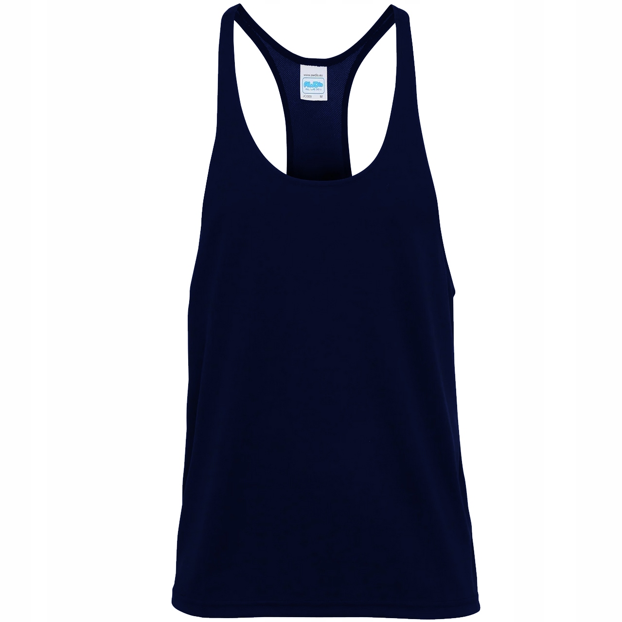 KOSZULKA Muscle Vest TANK TOP Kulturystyczny na siłownię Bezrękawnik Navy