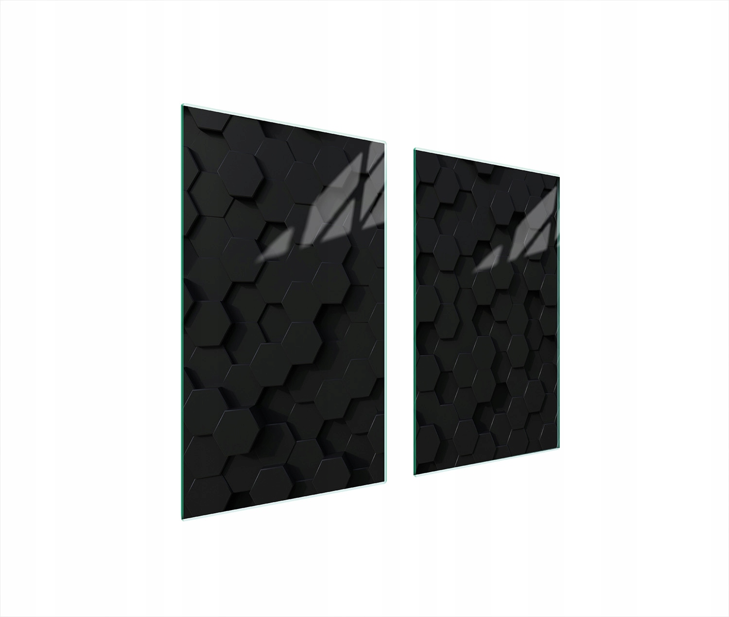 Skleněná Ochranná Deska Na Sporák 75x52 Vzor Tvrzené Sklo