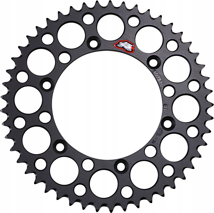 Ozubené Koleso Zadné Renthal 520 49Z Black Ultra Light Honda Xr 250 Yamaha Wr Yz
