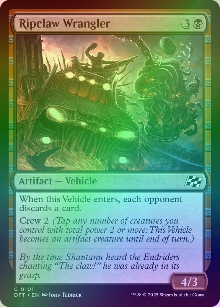 [mtg] Ripclaw Wrangler (dft) *foil*