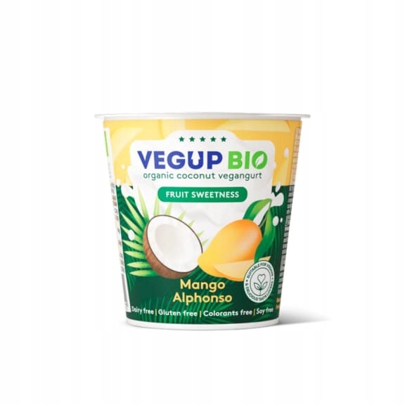 Levně Vegup Bio Veganský kokosový jogurt s příchutí manga