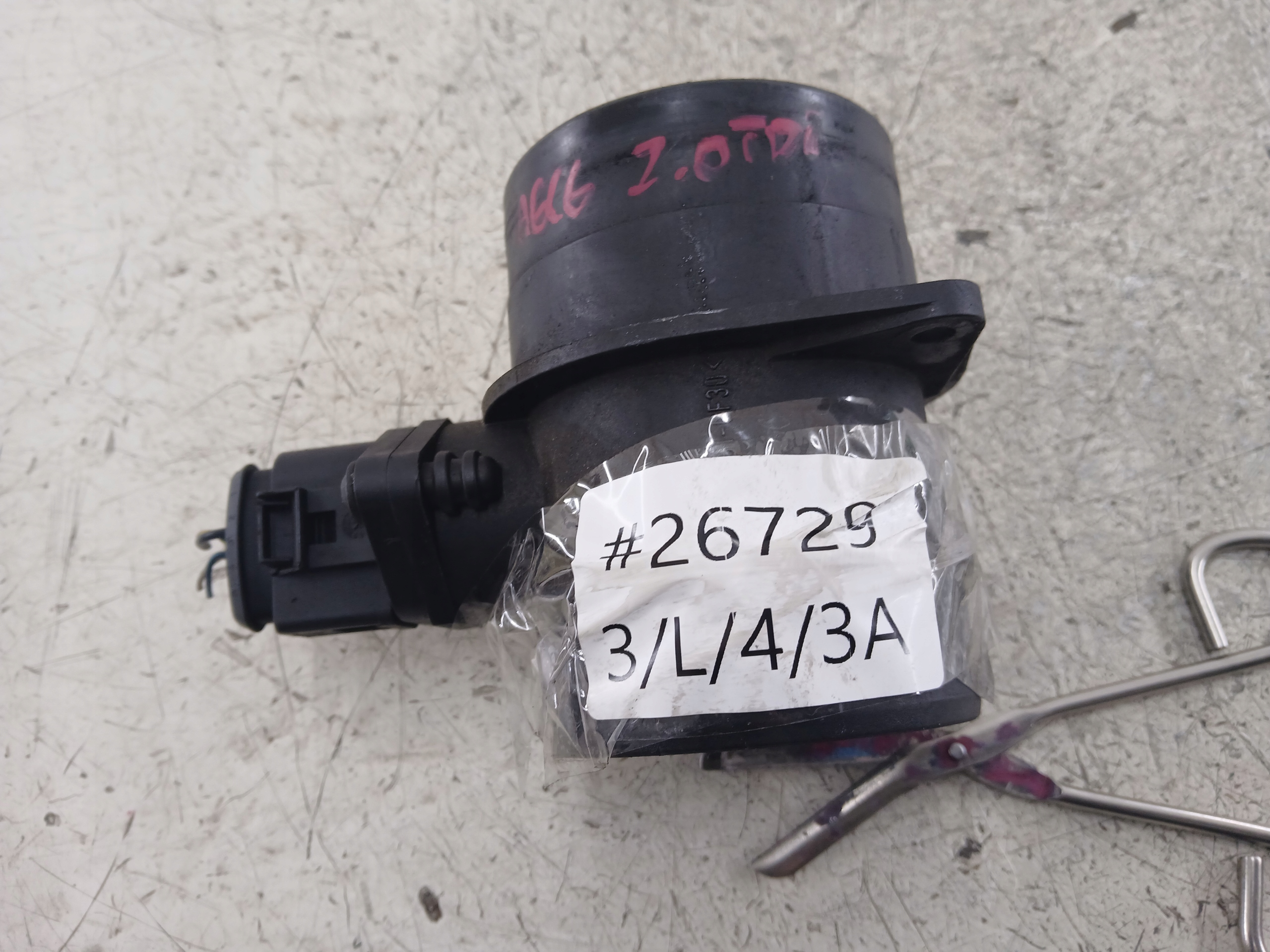 AUDI A6 C6 2.0 TDI flow meter 074906461B