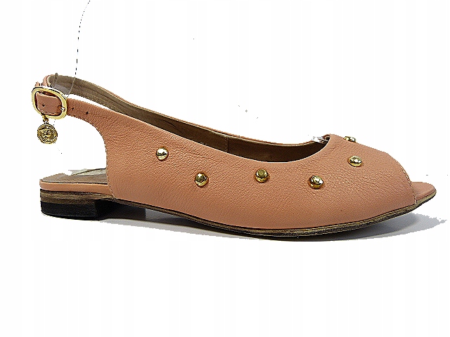 Dámské lodičky nazouvací ploché kožené sandály Karino 36