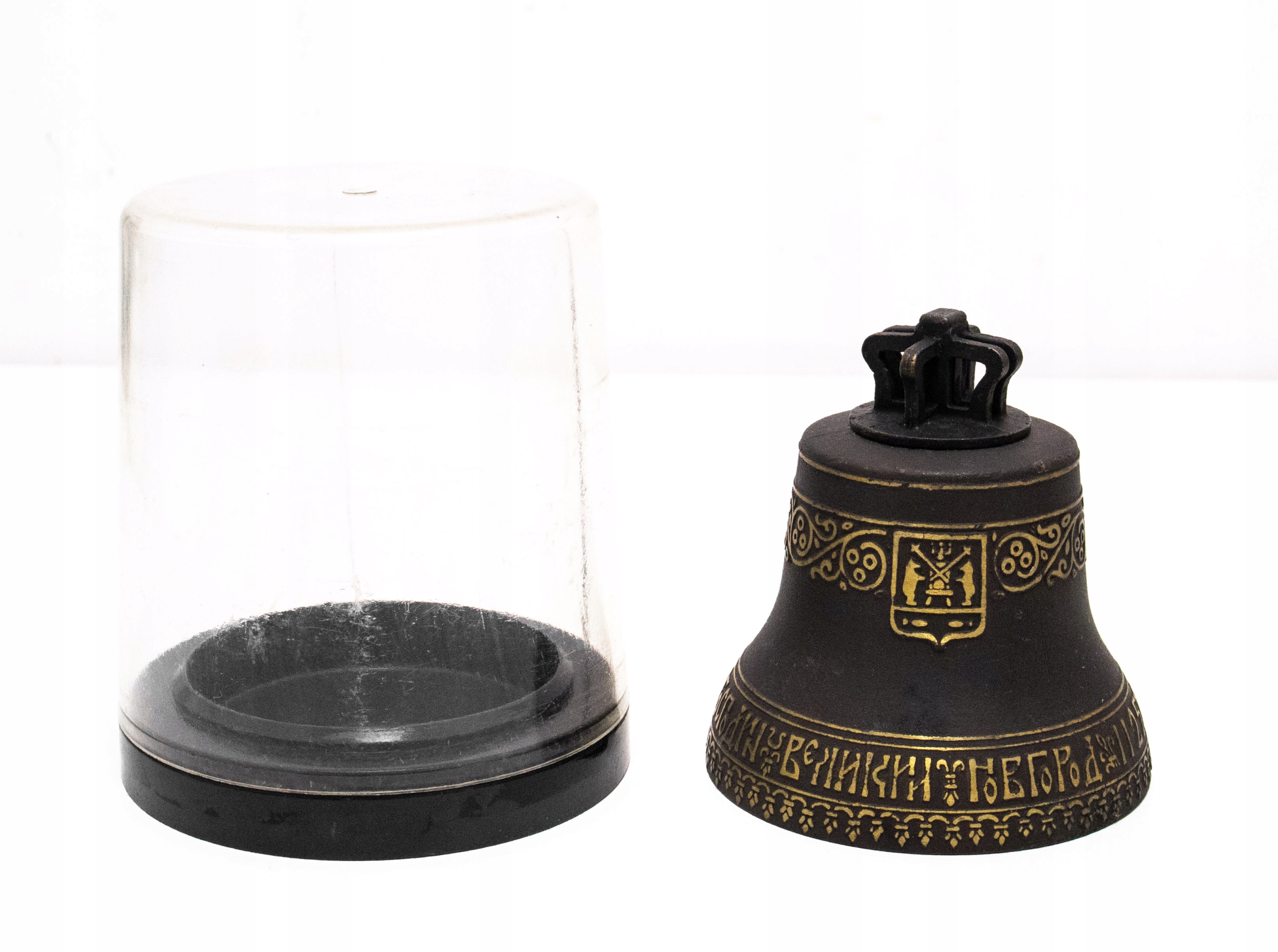 STARY METALOWY DZWON NOWOGRÓD WIELKI - 1125 LAT MIASTA 1984