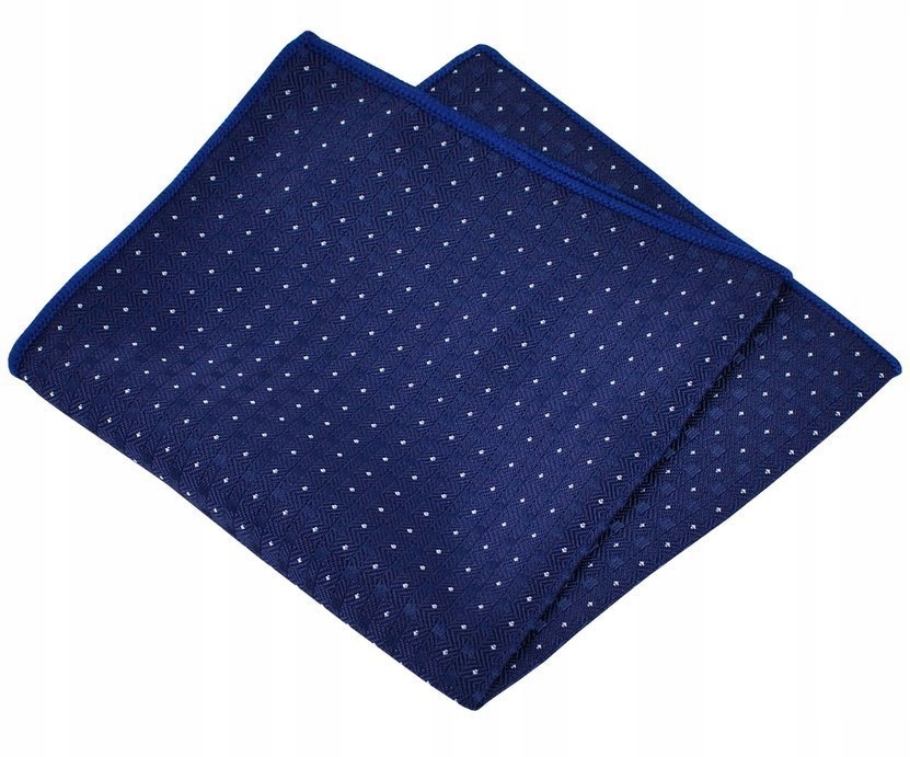 POSZETKA WYPUSTKA BUTONIERKA WZORY GRANATOWA L Stan opakowania oryginalne