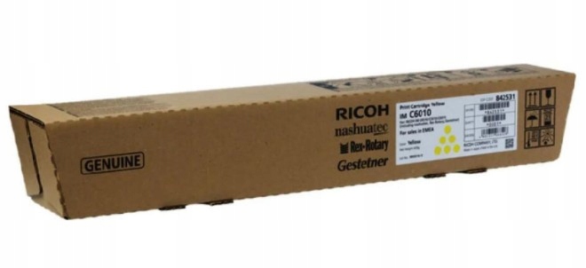 Toner Ricoh IM C6010 842531 Originál Yellow IMC6010 IMC4510 IMC5510