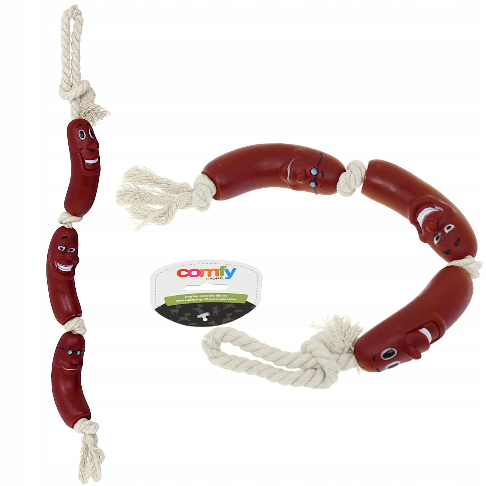 

Gryzak szarpak psa aport kiełbasa Comfy Chris 57cm