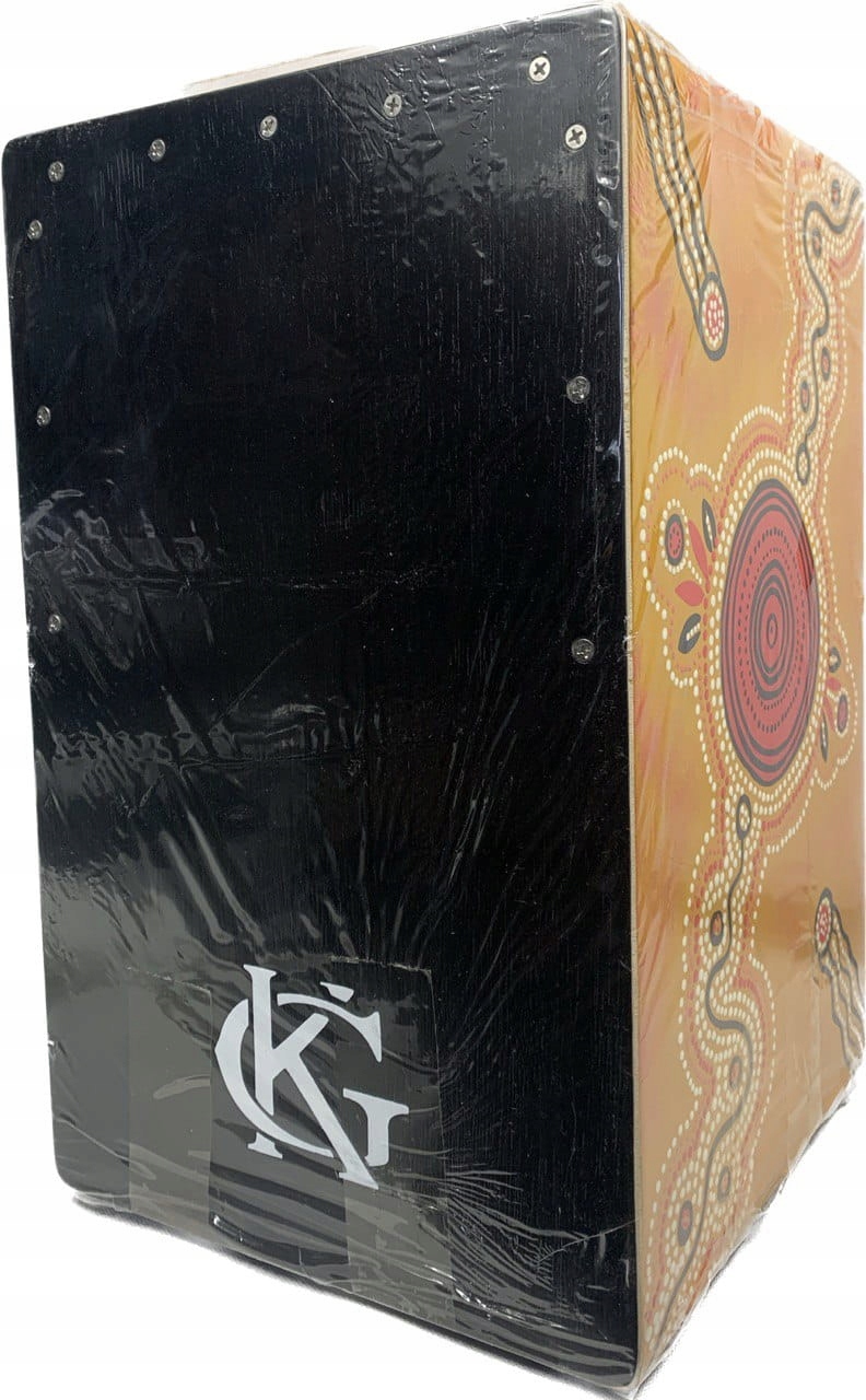 KG Cajon MDFBSP FS DOT YELLOW Fixed Snare