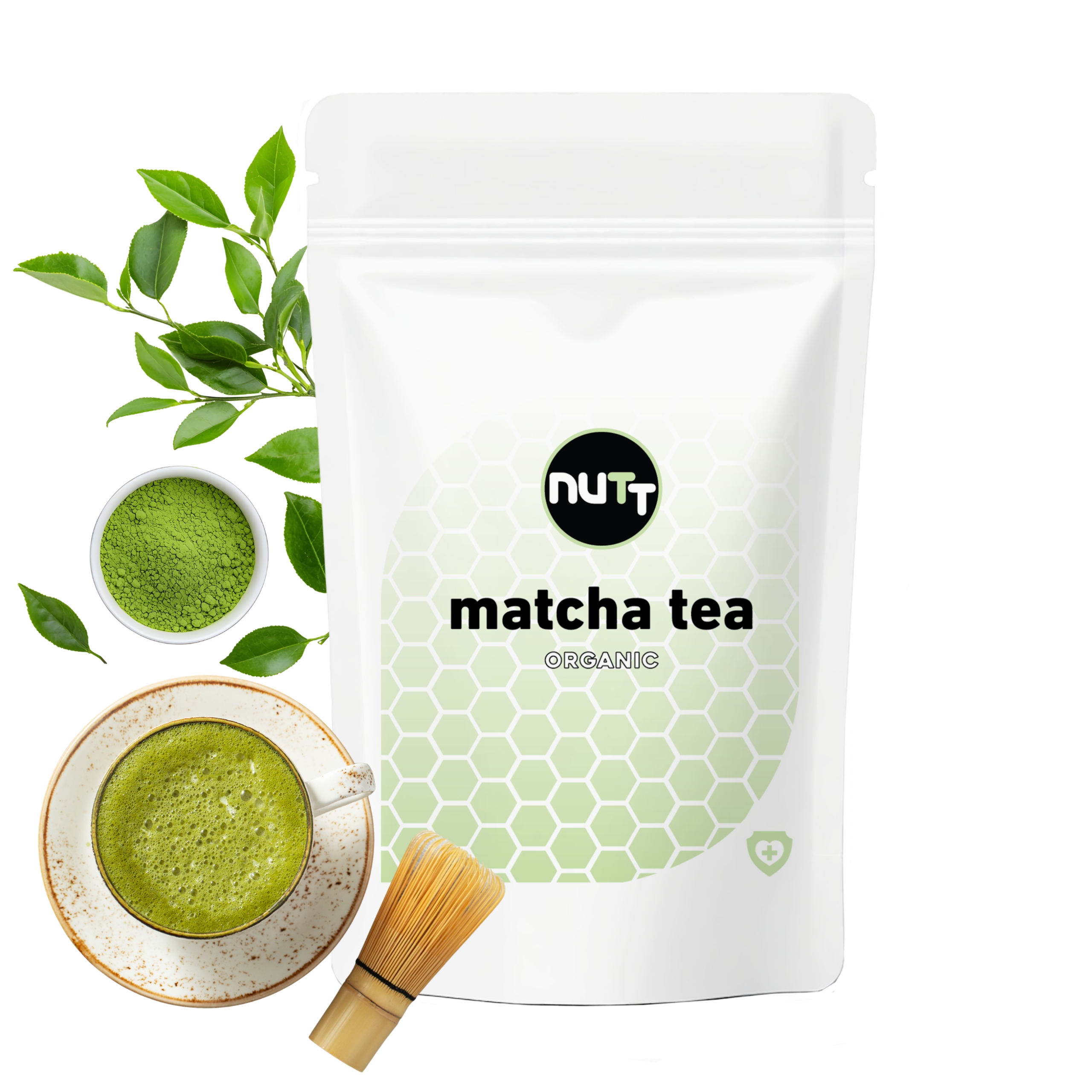 Matcha Tea Organiczna 1kg Zielona Herbata 1 kg nutt