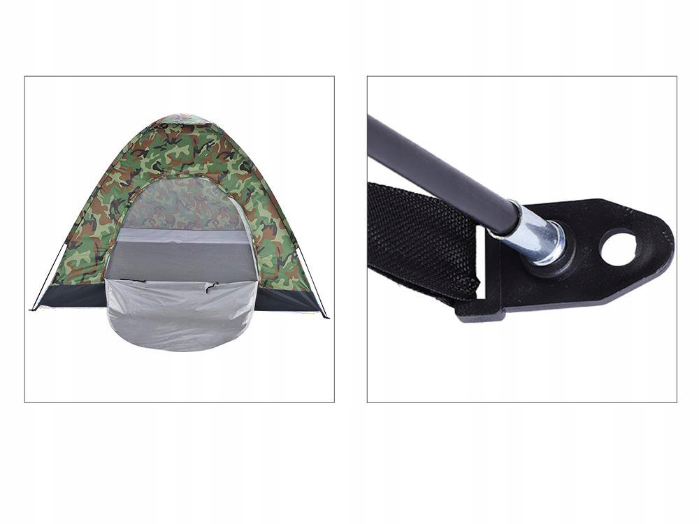 NAMIOT TURYSTYCZNY KEMPINGOWY MOSKITIERA MORO XXL Marka Inny producent