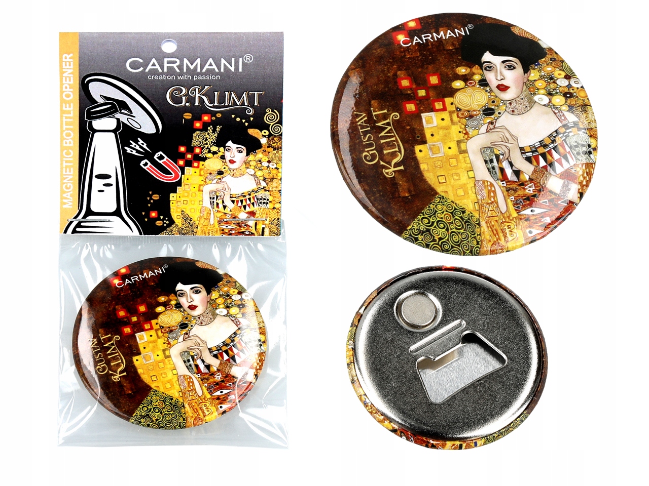 

Otwieracz z magnesem Gustav Klimt Adela