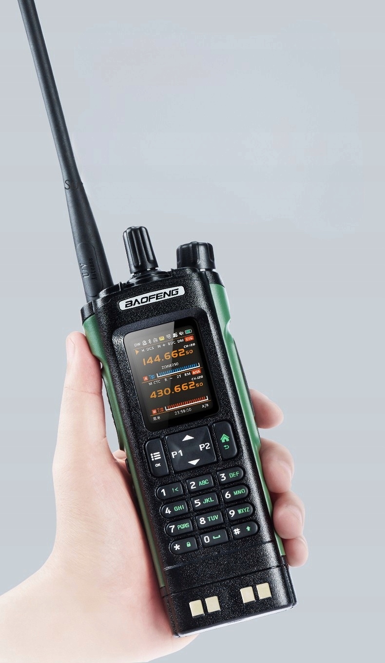 Baofeng Radiotelefon DM-32E HTQ DMR + PASMO LOTNICZE 2 sztuki Marka Baofeng